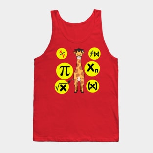 A good Teacher Can Even Teach A Giraffe. Be It The Most Complicated Mathematical Formulas Tank Top